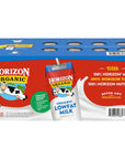 Horizon Organic ShelfStable 1 Low Fat milk Boxes 8 Fl Oz Pack of 18