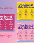 Crystal Light Lemonade Variety Pack With Lemonade Pink Lemonade Raspberry Lemonade 10 Low Calorie Zero Sugar Packets In Each Box 1 Box Each Flavor 3 Box Pack Bundle with Pouch and Straw