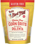 Bobs Red Mill Gluten Free Corn Grits  Polenta 24 Ounce