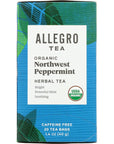 Allegro Tea Organic Northwest Peppermint Tea Bags 20 ct