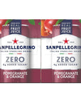 Sanpellegrino Zero Grams Added Sugar Italian Sparkling Drinks - 24 Pack of 11.15 Fl Oz Cans