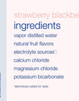 smartwater Strawberry Blackberry Water Unsweetened Infused With Natural Fruit Flavors 237 Fl Oz