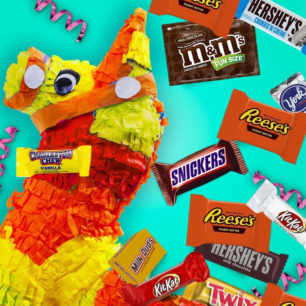 ULTIMATE Assorted 4 Lb Chocolate Candy Variety Pack Bulk Mega Candy Mix Fun Size Assortment Individually Wrapped Minis Great for Easter Basket Fillers  Egg Hunts Parties Parades  Pinatas All Time Favorites 4 Lbs