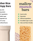 Perfect Keto Mallow Munch | Gluten-Free Keto Breakfast Cereal Bars with Zero Added Sugar | Enjoy the Chewy Treat You Love and Stay Committed to Ketosis | 8 Pack (Original)