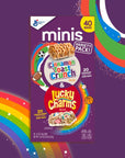 General Mills Lucky Charms and Cinnamon Toast Crunch Minis Treat Bars Variety Pack 40 Ct