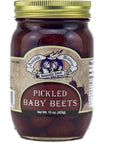 Amish Wedding All Natural Pickled Baby Beets 15 Ounces Pack of 2