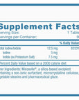 Optimox Iodoral 12.5 mg - Iodine Supplements for Thyroid Support, Potassium Iodide Tablets, Lugol Solution, Daily Vitamins and Minerals, High Potency Iodine Tablets - 90 Tablets 1-Pack