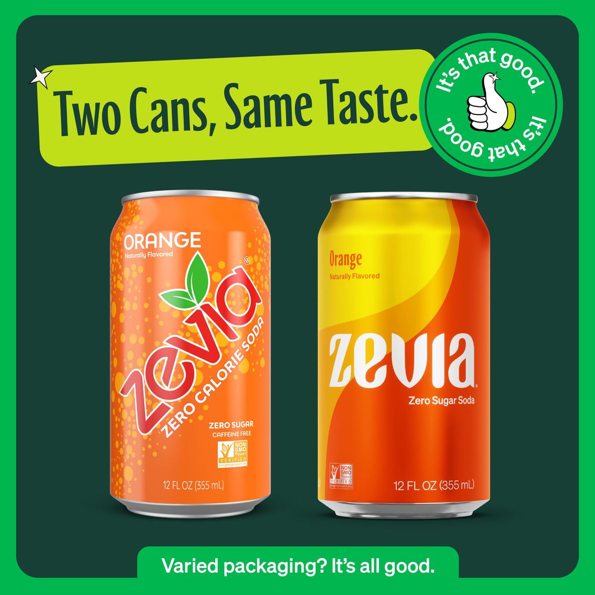 Zevia Zero Calorie Soda, Rainbow Variety Pack, 12 Ounce Cans (Pack of 24)