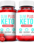 Slim Plus Keto Gummies - Slim Plus Keto ACV 120 Gummies (2 Pack)