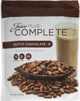 Juice Plus Complete  Dutch Chocolate Flavor 201 oz package