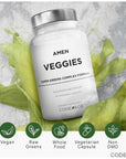 Amen Veggies, Daily Veggies Vitamins Supplement - 90 ct