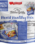 Natures Garden Heart Healthy Mix Single Serve  18 Ounce 12 Ounce x 15 count