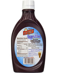 Foxs UBet Original Sugar Free Chocolate Flavor Syrup 18 oz