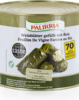 Palirria Stuffed Vine Leaves 2 Kilo Can