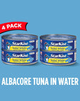 StarKist Solid White Albacore Tuna in Water 5 Ounce Pack of 4