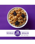 Cheerios Multi Grain Cheerios Heart Healthy Cereal, 18 OZ Family Size Cereal Box