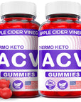 Ark Labs (2 Pack) Thermo Keto Gummies - Official Formula, Vegan - Thermo Keto ACV Gummies, Thermo Keto, Thermo Keto ACV Gummy S Thermo ACV Apple Cider Vinegar, Vitamin B12 (120 Gummies)