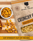 Natural Craving Salted and Roasted Corn Nuts  Original Toasted Corn Kernels in Resealable Bag  Crunchy Snack Natural Cravings Corn Nuts