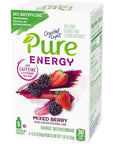 Crystal Light Pure Energy Mixed Berry Drink - 48 ct Pack - 8 Boxes of 6 Packets