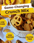 Catalina Crunch Honey Mustard Crunch Mix Protein Snack Mix  Low Carb Keto Snacks Pack Of 5