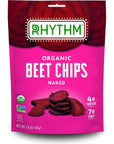 Rhythm Superfoods Naked Beet Chips, 1.4 Oz