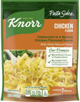 Knorr Pasta Sides Chicken Fettuccine Pack of 12 For Delicious Quick Pasta Side Dishes No Artificial Flavors or Preservatives 43 oz