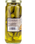 Amish Wedding Foods Pickled Mild Okra 16 oz Glass Jar Pack of 2