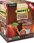 Keurig Motts Hot Apple Cider Keurig Single Serve KCup Pods Flavored K Cups 24 Count