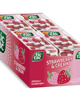 Tic Tac Strawberry  Cream Flavored Mints Bulk 12 Pack OntheGo Refreshment 1 Oz Each