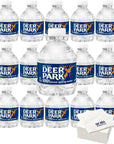 Deer Park Bottled Water 8 Oz Pack of 15 with Bay Area Marketplace Napkins