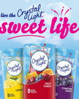 Crystal Light SugarFree Fruit Punch Low Calories Powdered Drink Mix 4 Count Pack of 12 Total48 Count Pitcher Packets