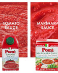 Pomì Tomato Sauce - Made from 100% Fresh Italian Tomatoes - 17.64oz Carton (Pack of 12)