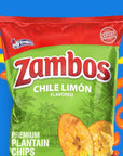 Zambos Plantain Chips Chile Limon Pack of 1