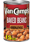 Van Camps Original Baked Beans Canned Beans 15 OZ Pack of 12