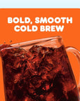 Dunkin Cold Brew Ground Coffee Packs 846 Ounces Pack of 6