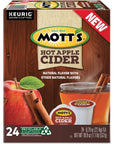 Keurig Motts Hot Apple Cider Keurig Single Serve KCup Pods Flavored K Cups 24 Count