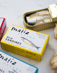 Matiz España Wild Caught Sardines with Natural Lemon Essence 42 oz Keto and Paleo Friendly 42 Ounce Pack of 5