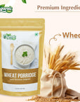 Organic Zing Wholesome and Quick Instant Wheat Porridge  Made with Wheat  200g