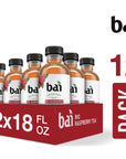 Bai Iced Tea Rio Raspberry Antioxidant Infused Supertea Crafted with Real Tea Black Tea White Tea 18 Fl Oz Pack of 12