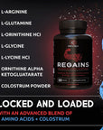 HGH Supplements for Men & Women - Regains Natural Anabolic Muscle Growth Building & Human Growth Hormone for Men, Muscle Builder for Men, Muscle Recovery Post Workout Supplement, 60 Protein Pills