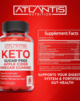 Sugar-Free Keto ACV Gummies for Weight Loss - Apple Cider Vinegar Keto ACV Gummies Formulated with 750MG ACV Per Serving - Supports Digestion, Advanced Weight Loss, Detox & Cleansing - 60 Gummies