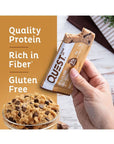 Quest Nutrition Chocolate Chip Cookie Dough Protein Bars, High Protein, Low Carb, Gluten Free, Keto Friendly, 12 Count