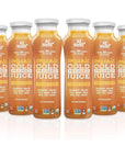 AllWellO Organic Cold Pressed Juice Drinks with Real Fruits and Vegetables Gluten Free NonGMO Healthy Juices No Preservatives No Sugar Added Tropical Escape 6 Pack