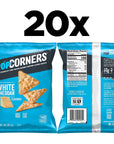 PopCorners Popped Corn Snacks, White Cheddar, 1oz Bags (20 Pack)