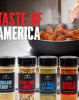 The Spice Lab Taste of America Spices and Seasonings Set - Ultimate Grilling Accessories Set - Gift Kit - All Around Cooking & Air Fryers - Gift for Men or Gift for Dad - Made in the USA