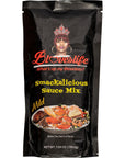 Blove's Smackalicious Sauce Seasoning Mix (Mild), Mildly Spiced Seasoning Mix for Bloves Smacklicious Sauce W/Cajun, Spicy & Garlic Butter Seasoning, All Purpose Seasoning - Vegan Friendly Sauce (7.04 Ounce)