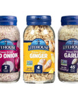 Litehouse Freeze Dried Herbs, Flavors of Asia (Garlic, Red Onion, Ginger)