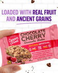 Cooper Street Granola Bakes  Health Chewy Breakfast Granola Bars with Chia Flax Buckwheat and Oats in Delicious Chocolate Cherry Flavor  Individually Wrapped Healthy Breakfast Bars  12 oz  1 Pack