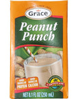 Grace Jamaican Peanut Punch Drink 6 Pack Total of 486floz