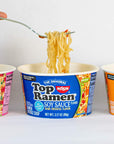 Nissin Top Ramen Bowl Soy Sauce Flavor Microwavable Bowl 317oz 6Pack